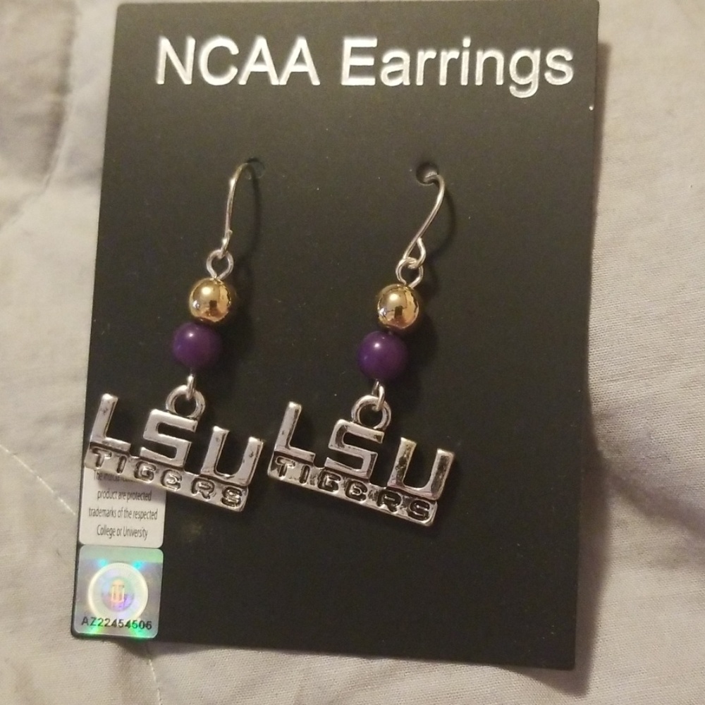 LSU earrings